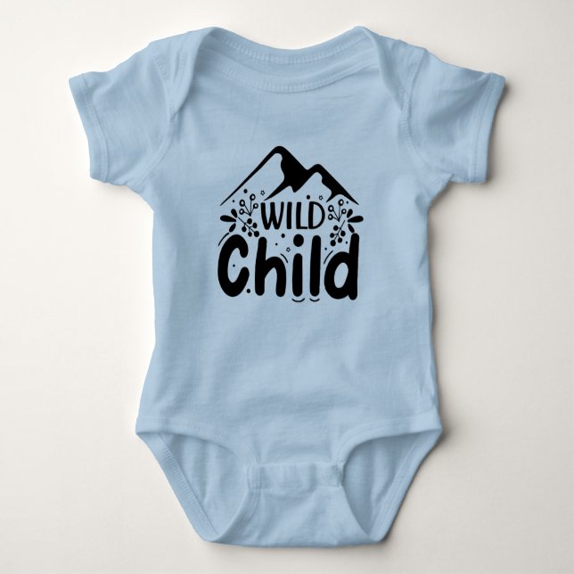 Body Sauvage Enfant Aventure Baby Bodysuit (Devant)