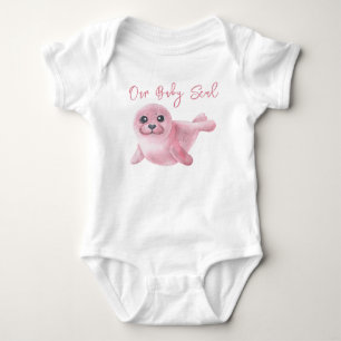 Body Sceau Rose Aquarelle