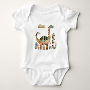 Body Scène de dinosaure feuillu – T-shirt de dinosaure