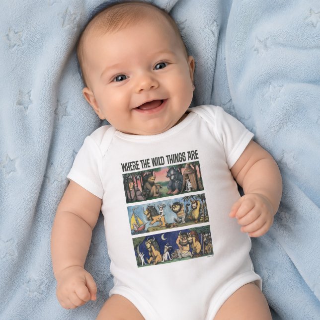 Body Scènes de Where The Wild Things Are (Simulated baby wearing bodysuit)