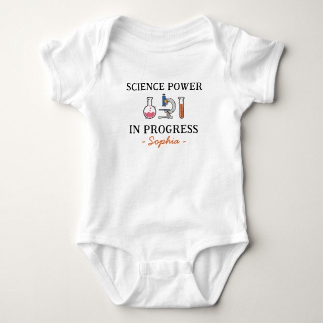 Body Scientist Baby Shower - Science Power in Progress (Devant)