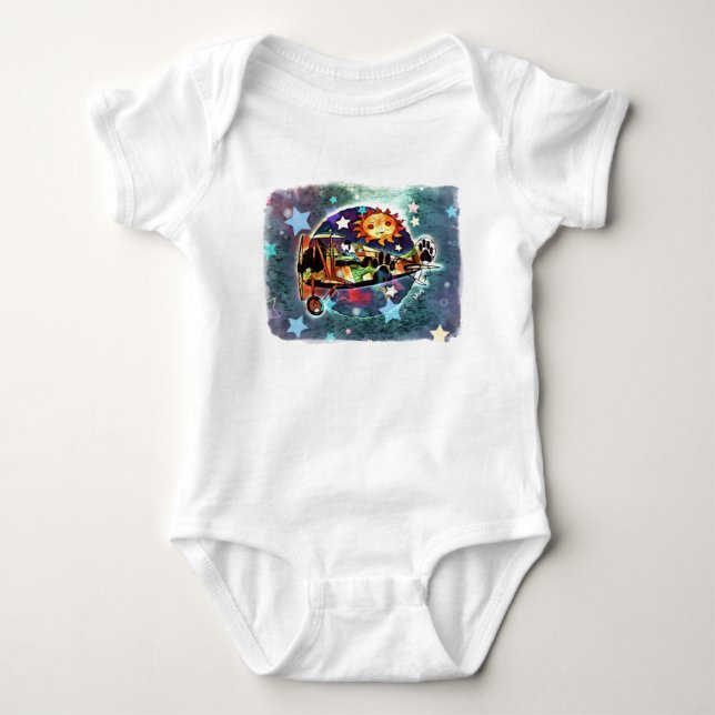Body ScruffyMug Design original Bodysuit bébé (Devant)