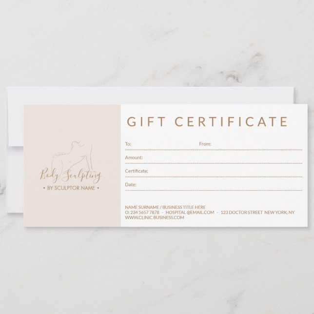 Body Sculpting Beauty Salon Consultant (Devant)