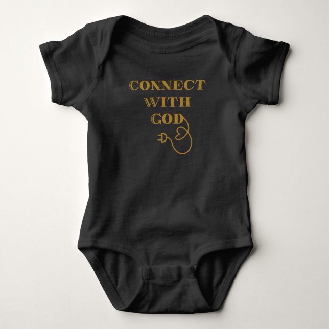 Body Se Connecter Avec Dieu Citation Biblique Unisex (Devant)