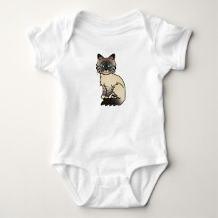 Body Seal Point Tabby Birman / Ragdoll Cat