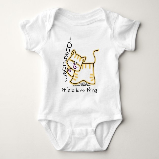 Body Secourt Tabby Jaune...c'est un truc d'amour ! (Devant)