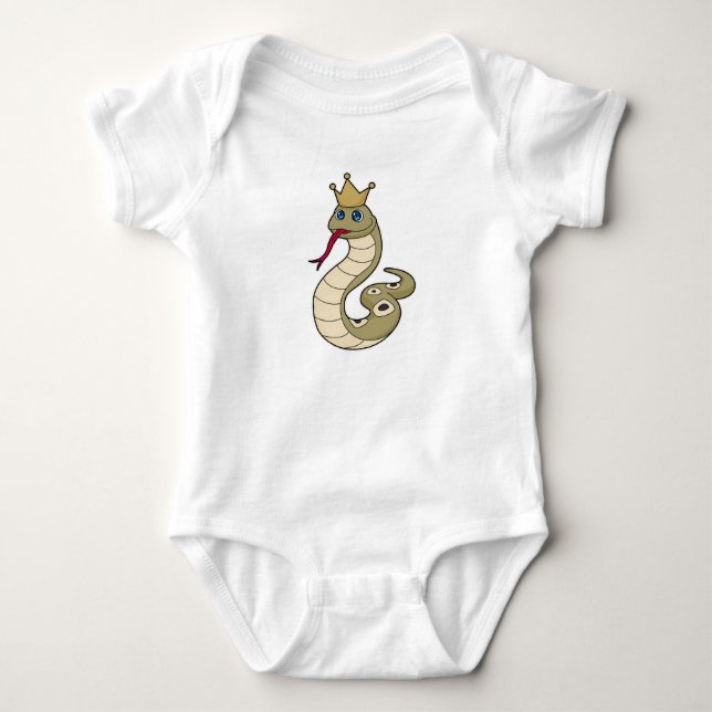 Body Serpent comme roi avec Couronne (Devant)
