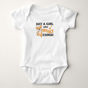 Body Seulement Une Fille Corgis Aime Kawaii Chien Corgi