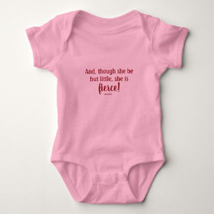 Body Shakespeare Citation Baby Bodysuit