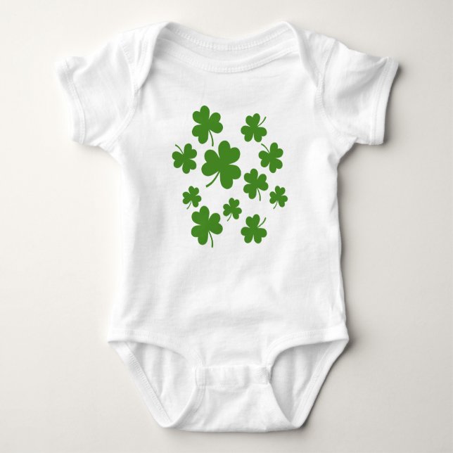 Body Shamrock de la Saint Patrick Motif Clover (Devant)