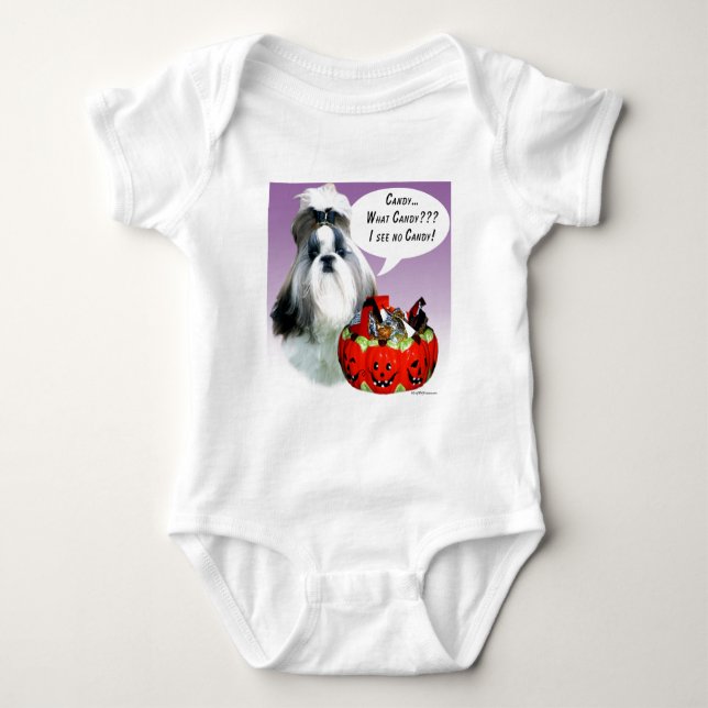 Body Shih Tzu (préparé) Halloween Candy (Devant)