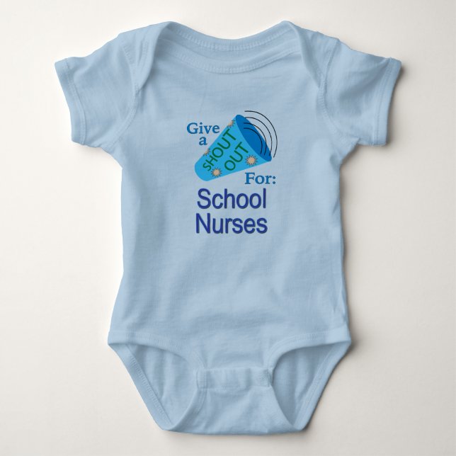 Body Shout Out for School Nury Bodysuit (Devant)