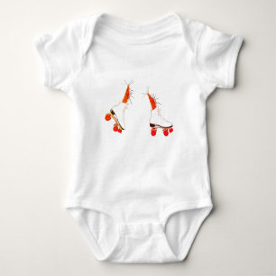 Body Shrimps on Roller Skates Baby Bodysuit