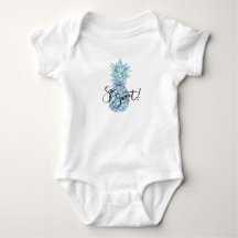 Si Douce ! Vêtements pour bébé Blue Pineapple