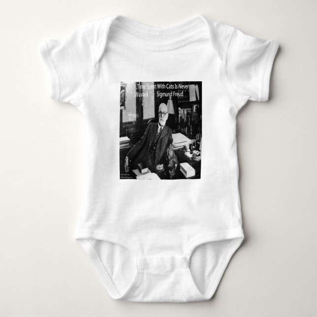 Body Sigmund Freud Dans Son Bureau & Citation de Chat D (Devant)