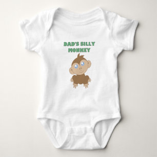 Body Silly Monkey - Bodysuit Baby Jersey