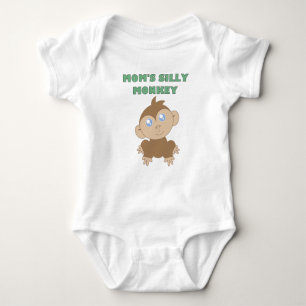 Body Silly Monkey - Bodysuit Baby Jersey
