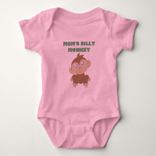 Body Silly Monkey - Bodysuit Baby Jersey