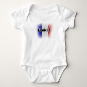 Body Simple Amour Moderne France Drapeau Paris Souvenir