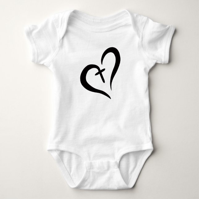 Body simple chic amour et foi | (Devant)