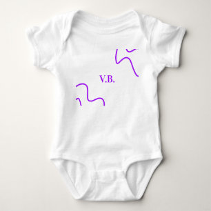 Body Simple couleur unie ajouter nom texte monogramme