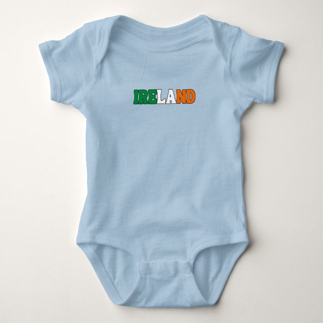 Body Simple Modern Irlande National Flag Appareils (Devant)