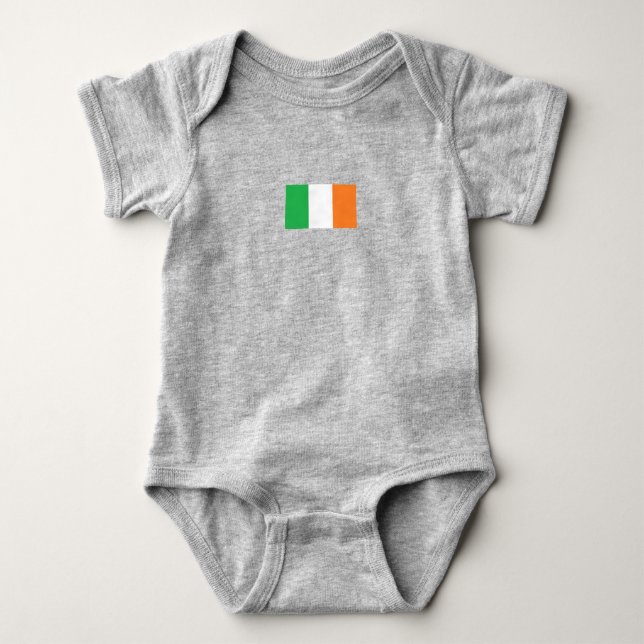 Body Simple Modern Irlande National Flag Appareils (Devant)