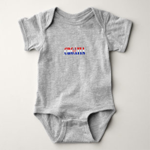 Body Simple moderne Croatie Drapeau national Vêtements