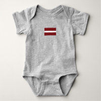 Simple moderne Lettonie Drapeau letton Souvenir
