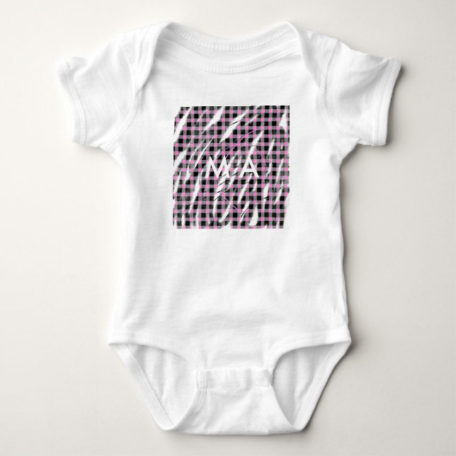 Body Simple monogram add your name letter man minimal t (Devant)