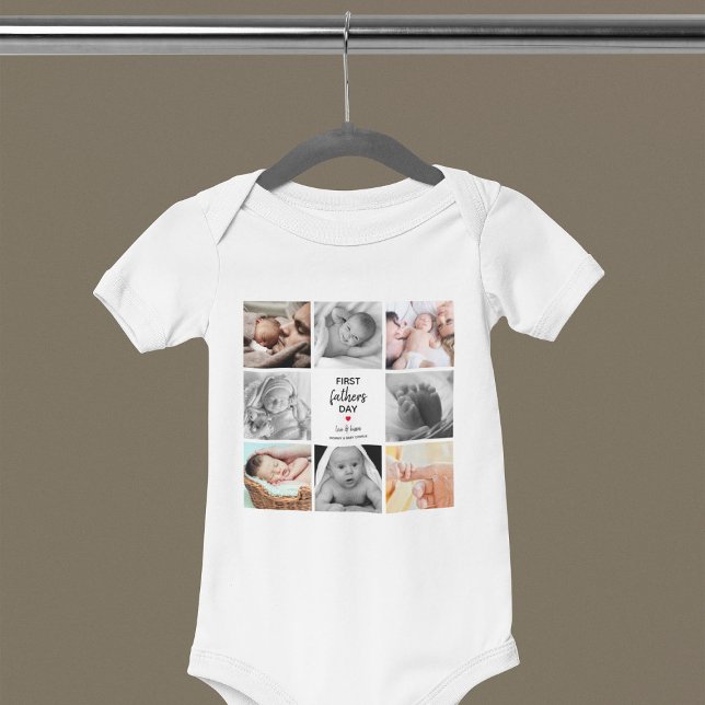 Body Simple Première Fête des Pères Collage de Photos | (Créateur téléchargé)
