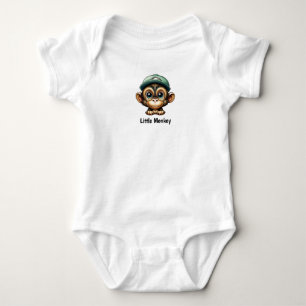 Body Singe cool avec Casquette vert Funky Primate