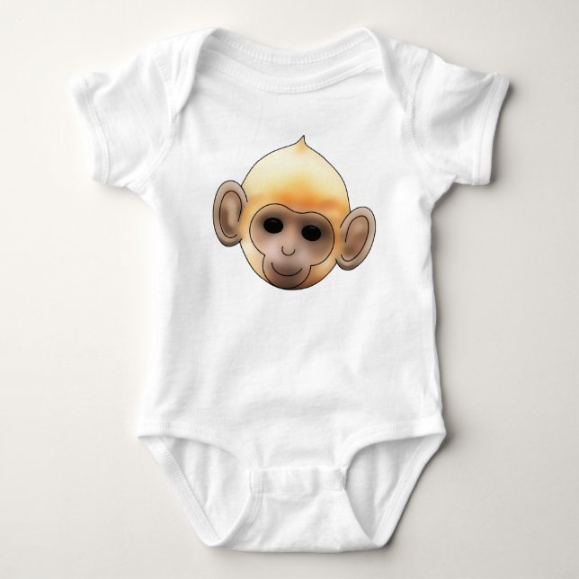 Body Singe de gingembre de bébé (Devant)