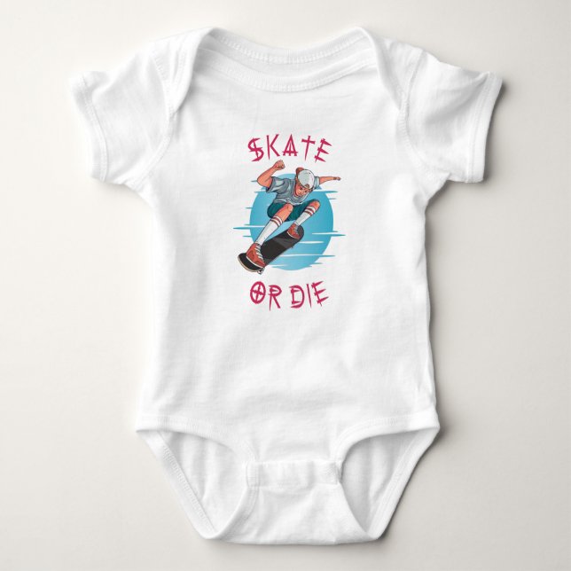 Body Skate or die Skateboarder Boy (Devant)