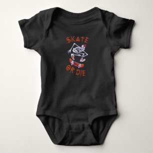 Body Skate ou die Skeleton Skateboarder