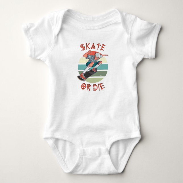 Body Skate ou meurs Skateboarder Boy (Devant)