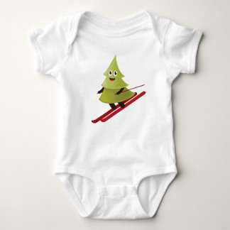 Body Ski Pine Arbre Cute Sports Neige hiver