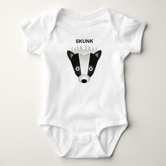 Body Skunk - Costume de bébé Jersey (Devant)