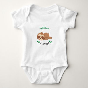 Body Sloth   Citation amusante Cute personnalisée Sloth