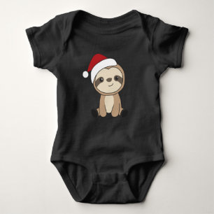 Body Sloth Noël Neige hiver Animaux Sloths Baby Bo
