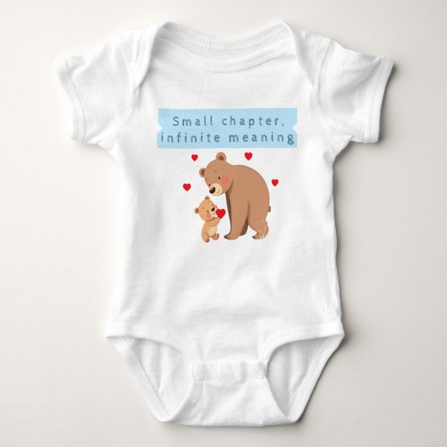 Body Small chapter, infinite meaning baby clothes (Devant)
