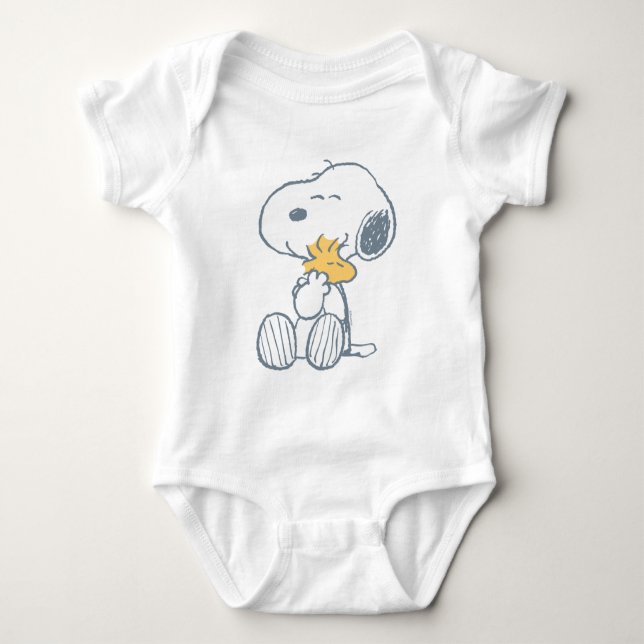 Body Snoopy & Woodstock | Over the Moon Baby Shower (Devant)