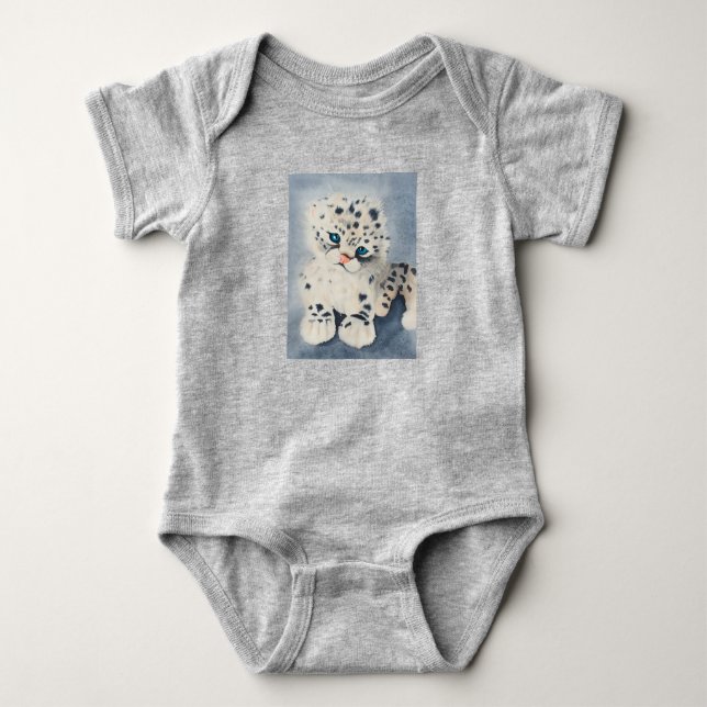 Body Snow Leopard for a baby (Devant)