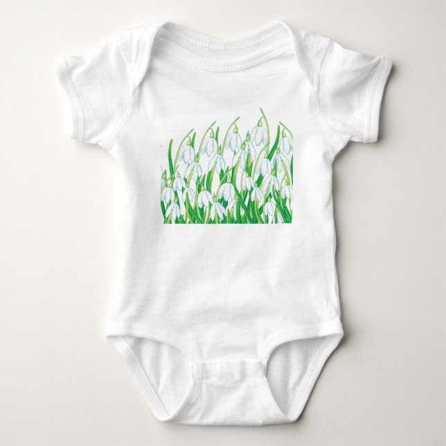Body Snowdrops de printemps (Devant)