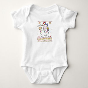 Body Snownicorn Unicorn Lama Noël Animaux d'hiver