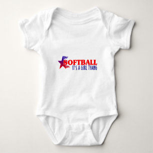 Body SOFTBALL - C'est un Thang de fille