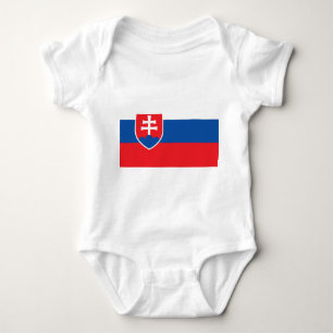 Body Soin corporel patriotique avec drapeau Slovaquie