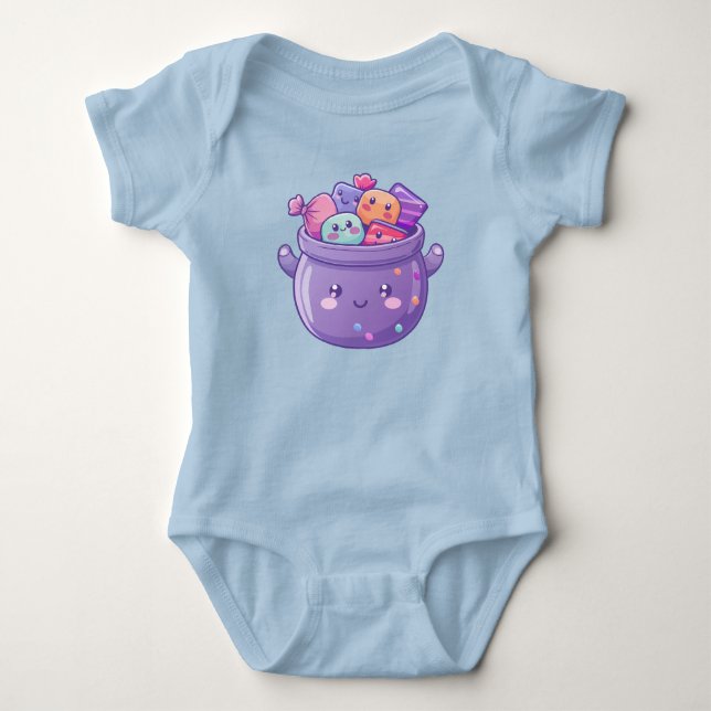 Body Soins sucrés Kawaii Cauldron Bodysuit bébé (Devant)
