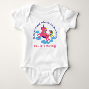 Body Sois une Unicorn Baby Jersey Bodysuit
