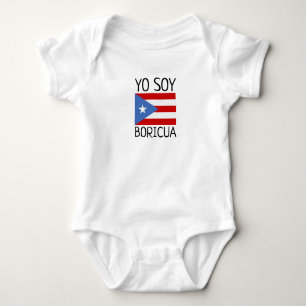 Body Soja portoricain Boricua de Yo de bébé